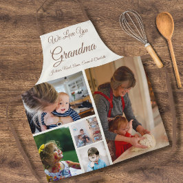 Delantal Te Ama Abuela | Foto de personalizado Off-White 5