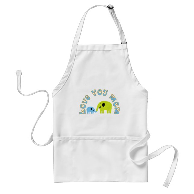 Delantal Te Amas Mamá Aprons (Frente)
