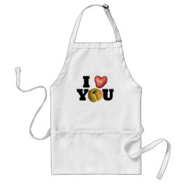 Delantal TE AMO Apron del Día de la Madre