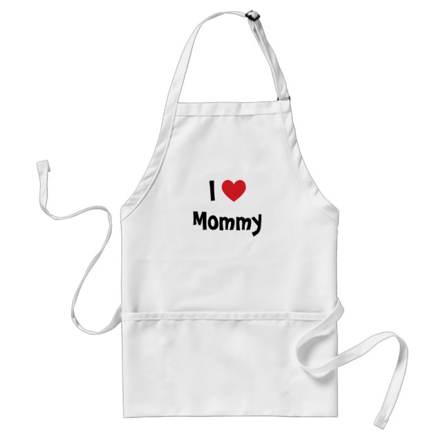 Delantal Te Amo Mamá (Frente)