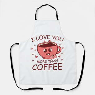 Delantal Te Amo Más Que Café