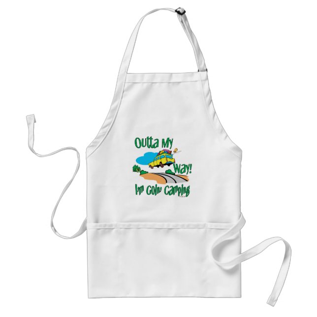 Delantal ¿Te vas de camping (Frente)