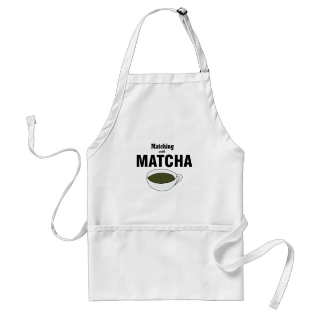 Delantal Té Verde Matcha (Frente)