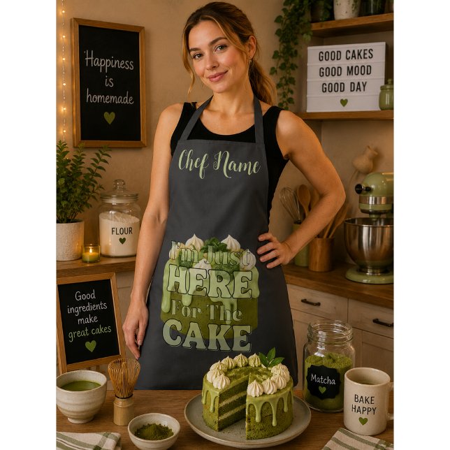 Delantal Té Verde Matcha (Subido por el creador)