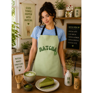 Delantal Té verde Matcha