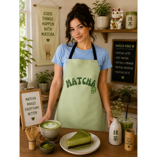 Delantal Té verde Matcha