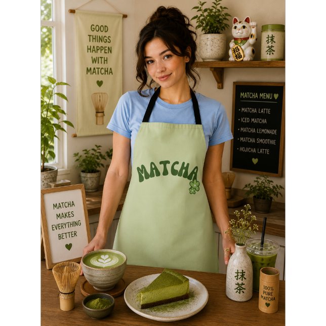 Delantal Té verde Matcha  (Subido por el creador)