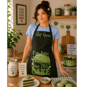 Delantal Té Verde Matcha