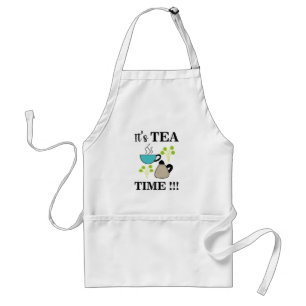 Delantal Tea Time Tea Cup Tea Lover