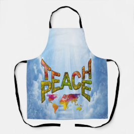 Delantal Teach Peace