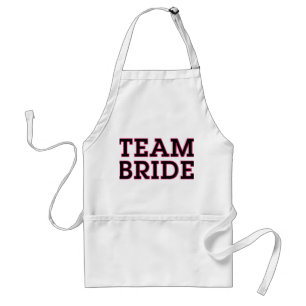 Delantal Team Bride Apron