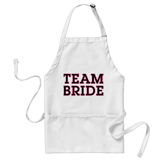 Delantal Team Bride Apron (Frente)