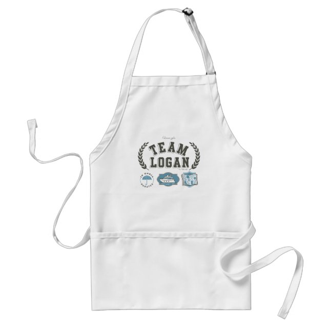 Delantal Team Logan Gilmore Girls Design (Frente)