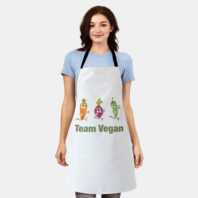 Delantal Team Vegan Apron (Gastado)
