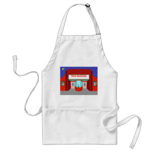 Delantal Teatro de cine retro Apron