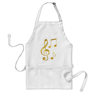 Delantal Tecla de violín elegante