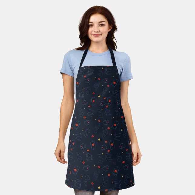 Delantal Ted Lasso | Tea and Biscuit Icon Toss Pattern (Gastado)