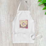 Delantal Teddy Bear Baby Shower con círculos retro<br><div class="desc">Cocine o trabaje con estilo con este delantal con la temática de la ducha de bebé que exhibe un oso de peluche y suaves círculos retro. Ideal para duchas de bebé, futuros padres o cualquier persona que ame un accesorio divertido de cocina. Este delantal le da una agradable y encantadora...</div>
