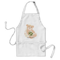 Teddybear Bride Apron