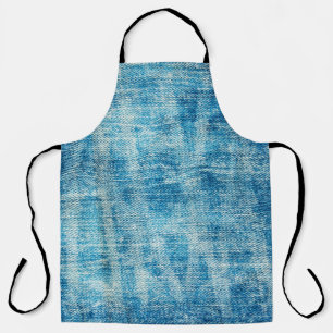 Delantal Tejido de vaqueros azules