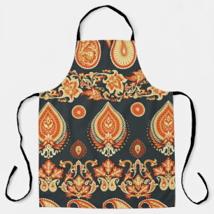 Delantal Tejido étnico oriental de Paisley