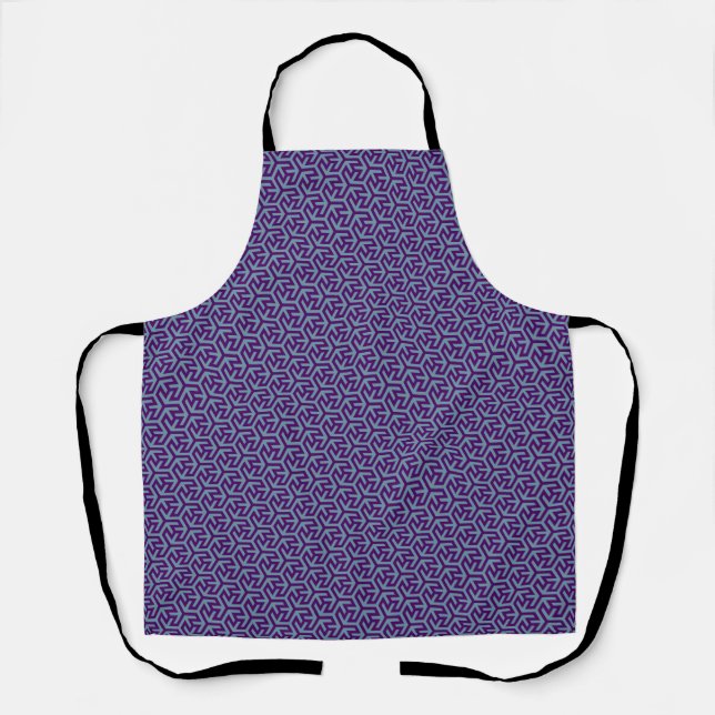 Delantal Tejido Hexagonal Real (Anverso)