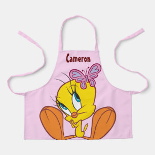 Delantal Tejido y mariposa