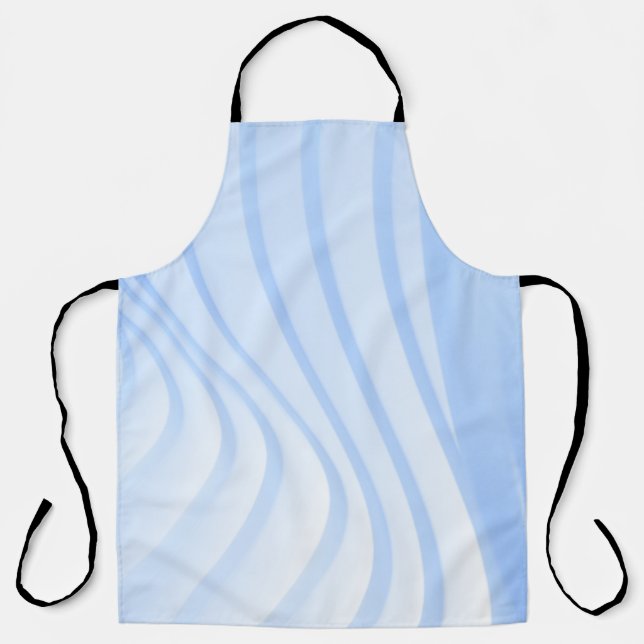 Delantal Tejidos de rayas azules y blancas (Anverso)