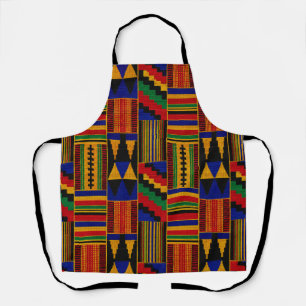 Delantal Tela Kente de estilo africano