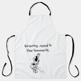 Delantal Tema de jardinería