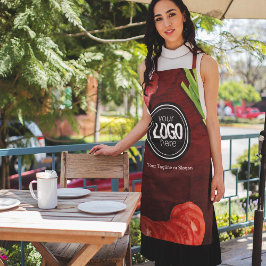 Delantal Tema del restaurante de carne personalizado