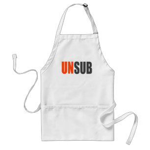 Delantal Tema el desconocido de Unsub
