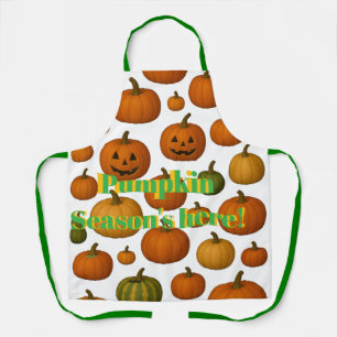 Delantal Temporada de Calabaza