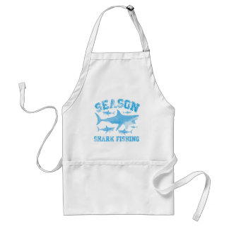 Delantal temporada de pesca de tiburón