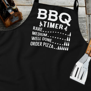 Delantal Temporizador divertido para barbacoa