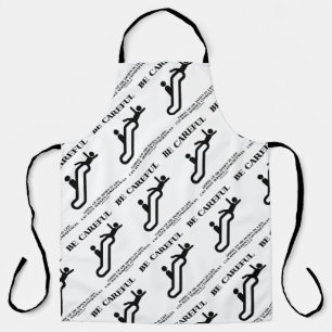 Delantal Tenga Cuidado Al Bajar La Vida Consecuencias Grave