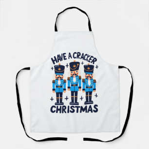 Delantal Tenga una navidad cascanueces