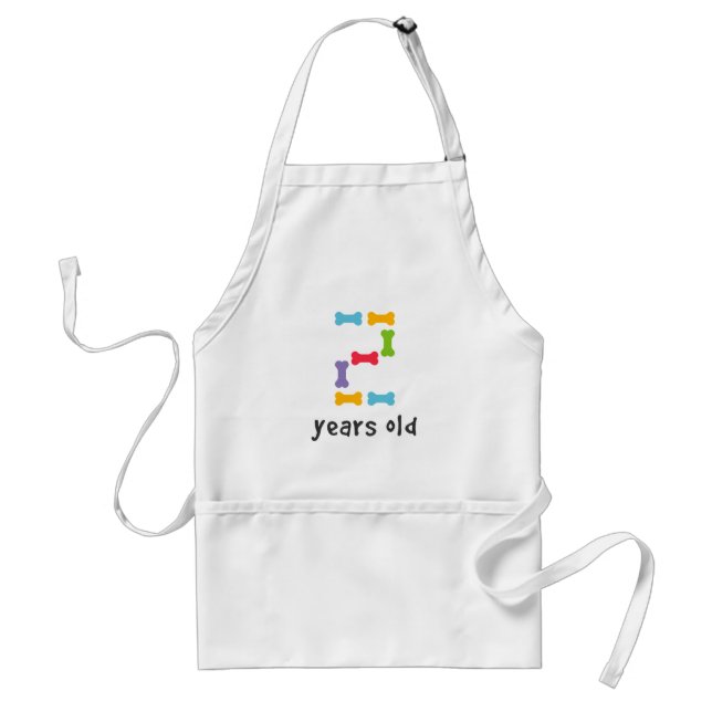 Delantal Tengo dos años (Frente)