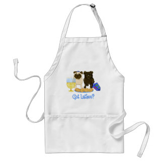 Delantal Tengo Latkes Hanukkah Pug Aprons