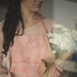 Delantal Teñido anudado | Apron del Pastel Moderno Rosa Cor<br><div class="desc">Un sencillo tintineo de corbata con una suave paleta de color rosa coral pastel. El perfecto regalo o accesorio de moda se puede personalizar fácilmente con tu nombre, iniciales, monograma, etiqueta o lema! Tie-Dye está haciendo un importante retorno en este momento ¡y es oficialmente la mayor tendencia del año! Pensamos...</div>