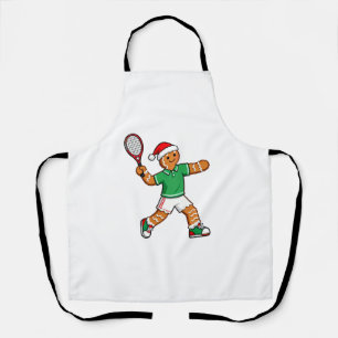Delantal Tenis de Jengibre Navidad 2026 Fiestas Deportes