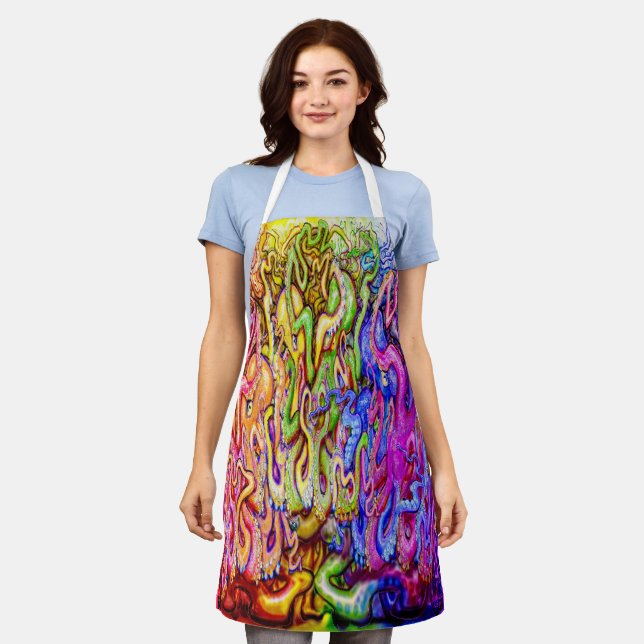 Delantal Tentacles Apron (Gastado)