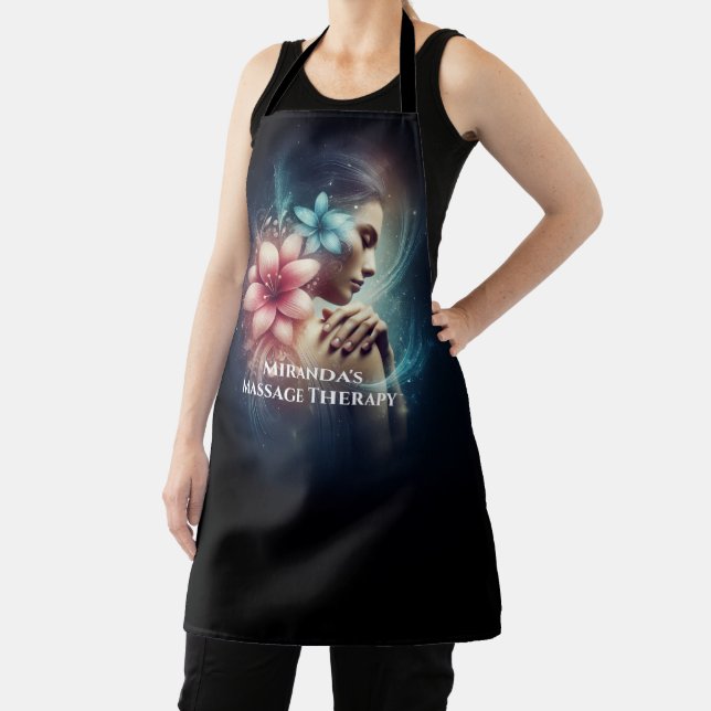 Delantal Terapia Masajista Manos Curadoras Energía Spa Well (in situ)