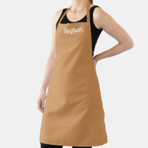 Delantal Terracota Nombre moderno Moda Minimalista simple