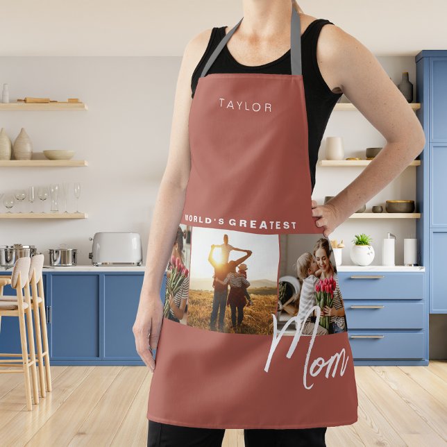 Delantal Terracota rústica Tres Apron de Cocina Fotográfica (Subido por el creador)