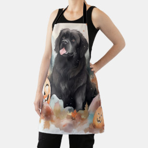 Delantal Terranova de Halloween con calabazas aterradoras