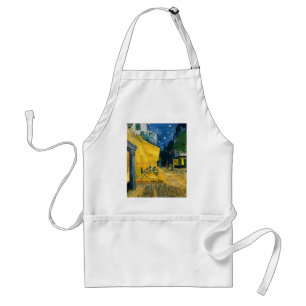 Delantal Terraza del café de Vincent van Gogh el , Place