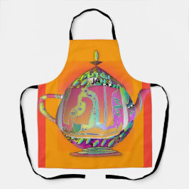 Delantal Tetera de frasco de especias Regalo de cocina para