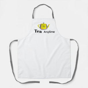Delantal Tetera Tea Anytime