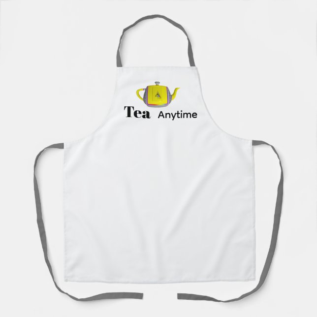 Delantal Tetera Tea Anytime  (Anverso)